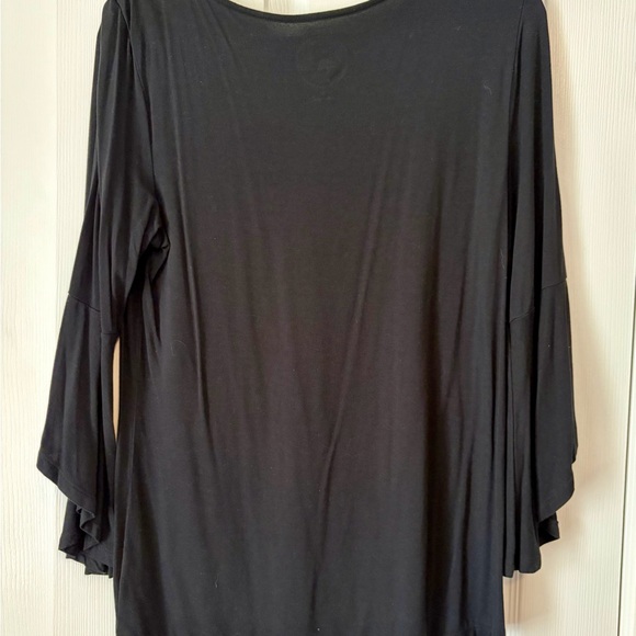 INC International Concepts Black Women's Blouse/tunic size XL - Picture 3 of 3